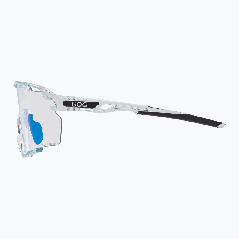 Okulary przeciwsłoneczne GOG Prometheus photochromic blue/black reflex blue 5