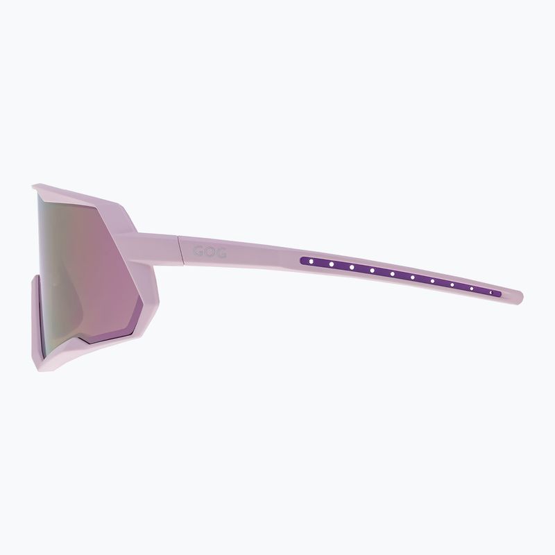 Okulary przeciwsłoneczne GOG Tove matt purple/reflex rose/gold 3