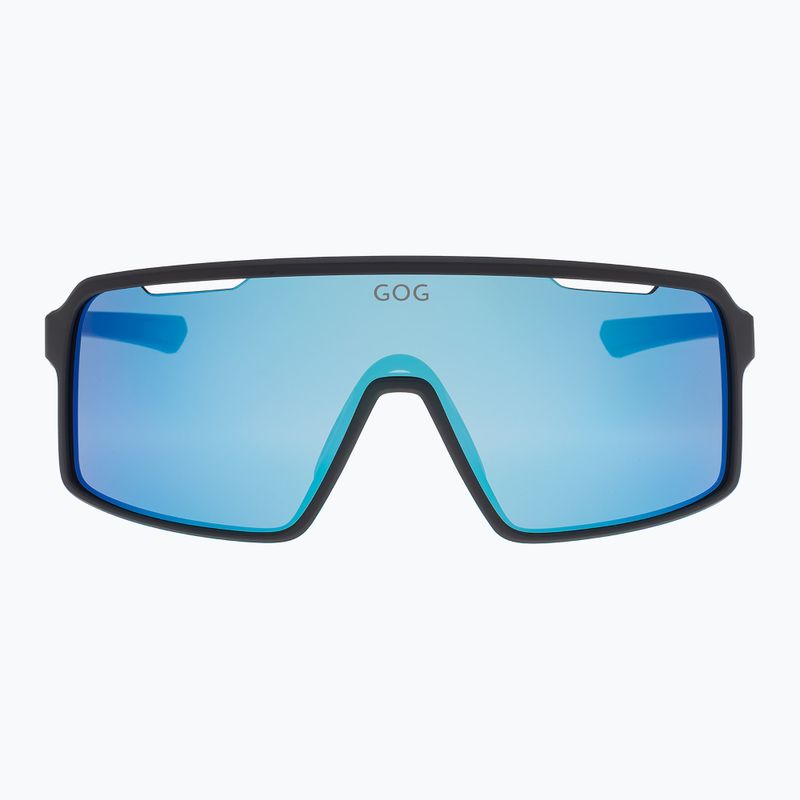 Okulary przeciwsłoneczne GOG Enki matt black/reflex white/blue 2