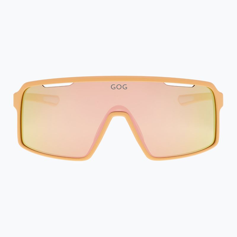 Okulary przeciwsłoneczne GOG Enki matt orange/white reflex rose/gold 2
