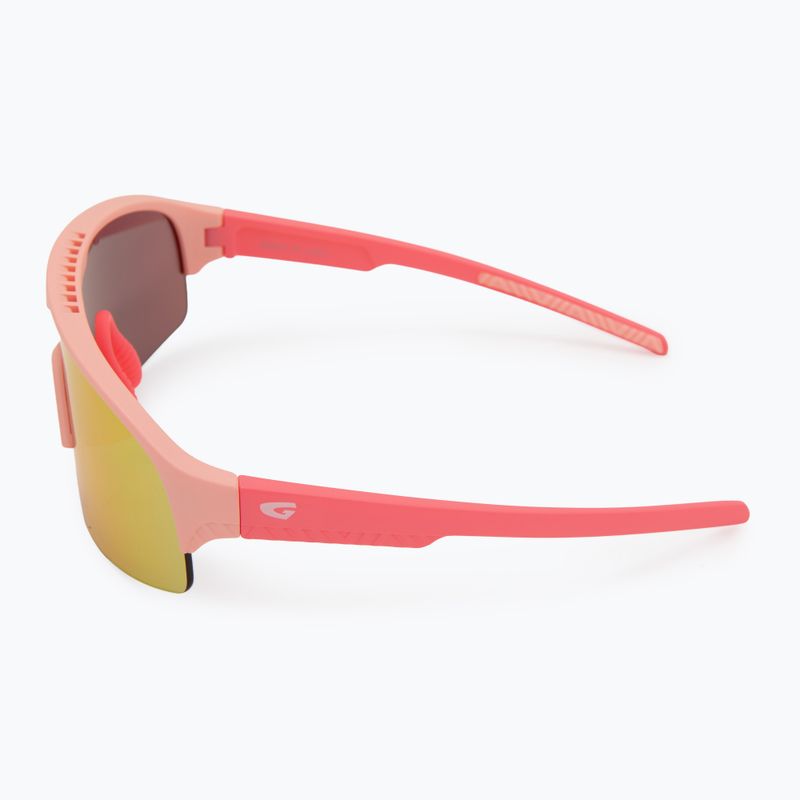 Okulary przeciwsłoneczne dziecięce GOG Petra matt light pink/pink reflex red 4