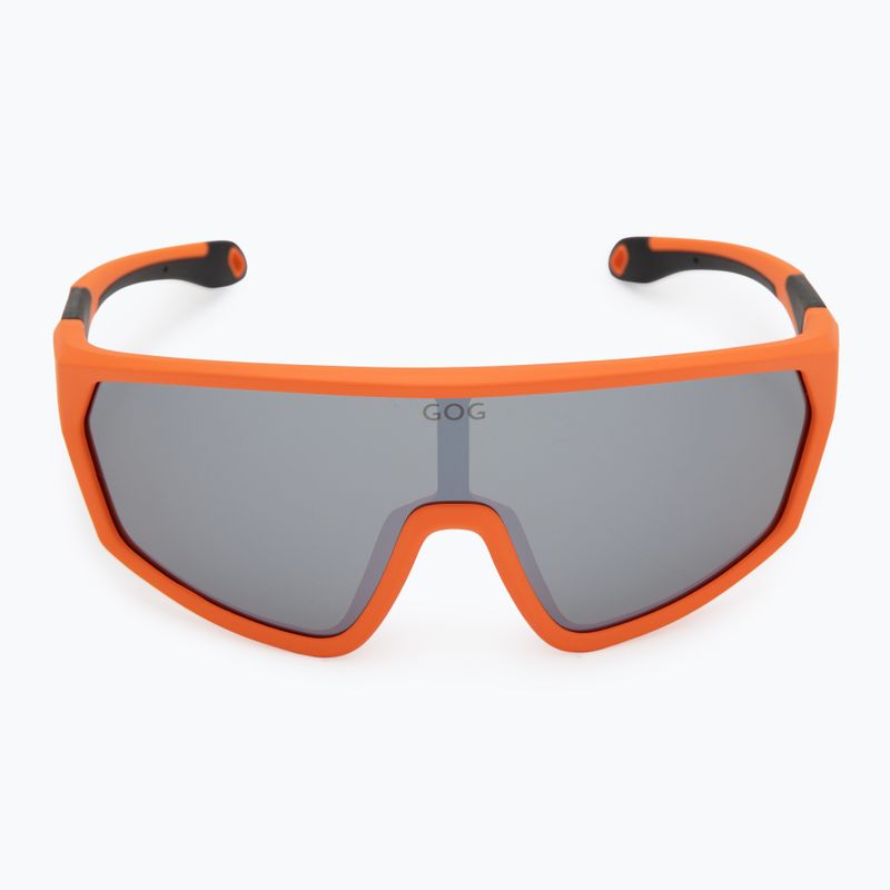Okulary przeciwsłoneczne dziecięce GOG Flint matt neon orange/black reflex silver 3