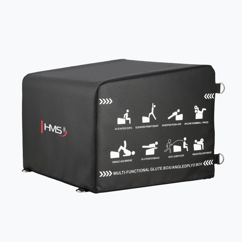 Skrzynia do ćwiczeń HMS HTB61 Hip Thrust black