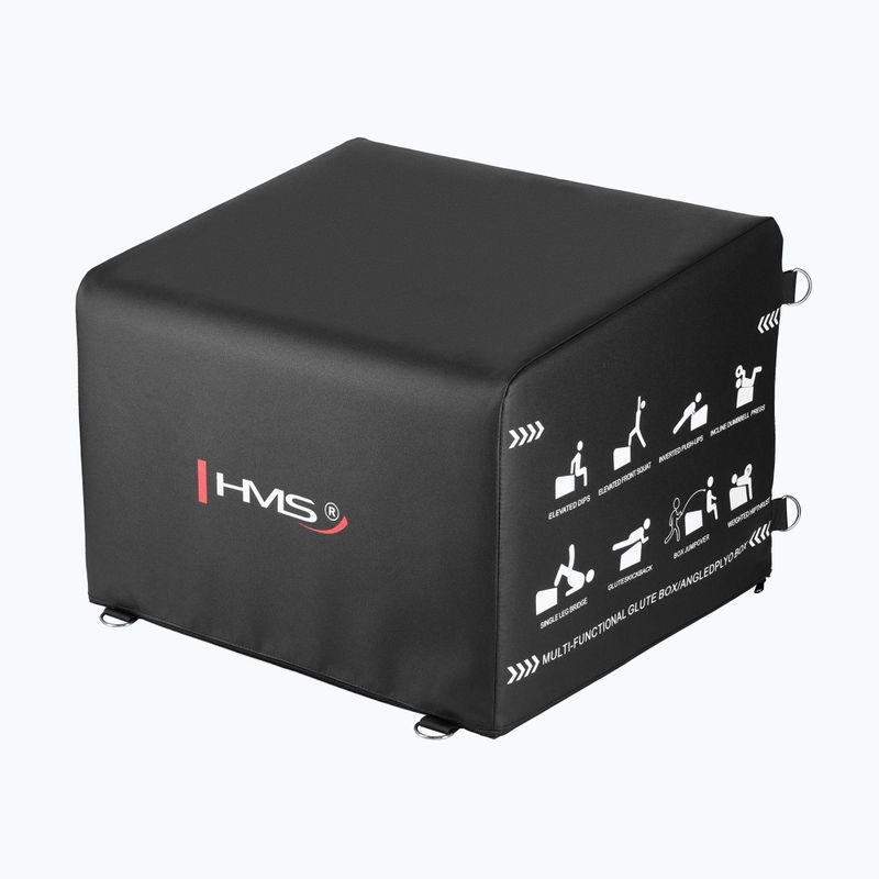 Skrzynia do ćwiczeń HMS HTB61 Hip Thrust black 4