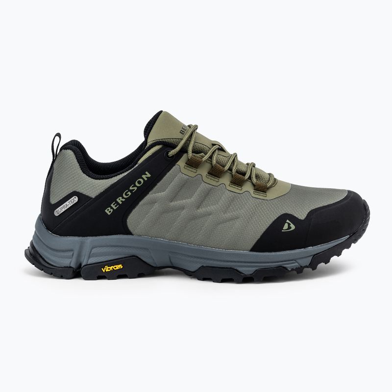 Buty trekkingowe męskie BERGSON Hadjer Low STX olive 2