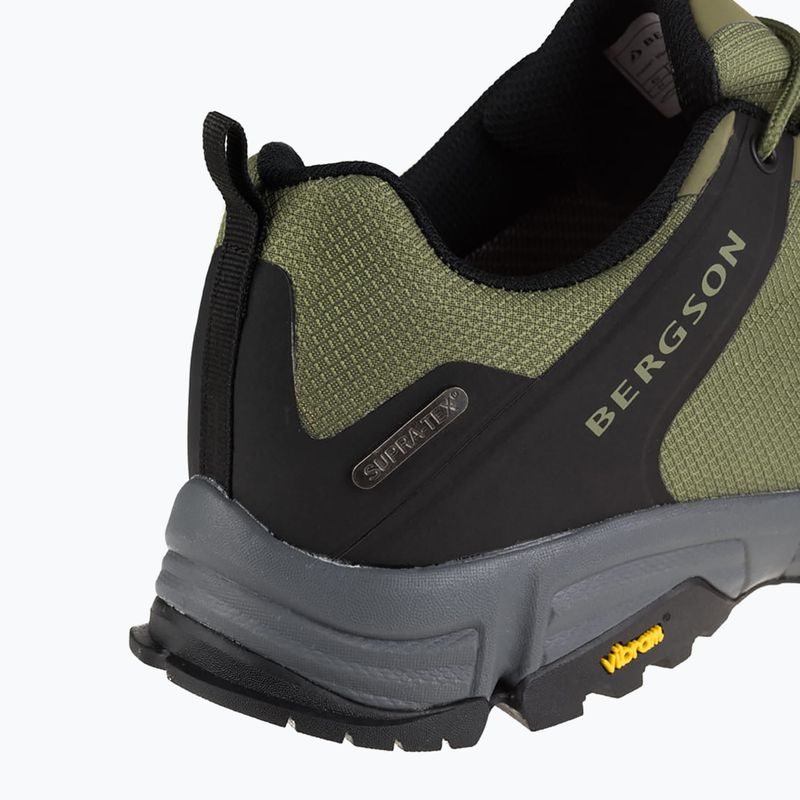 Buty trekkingowe męskie BERGSON Hadjer Low STX olive 17