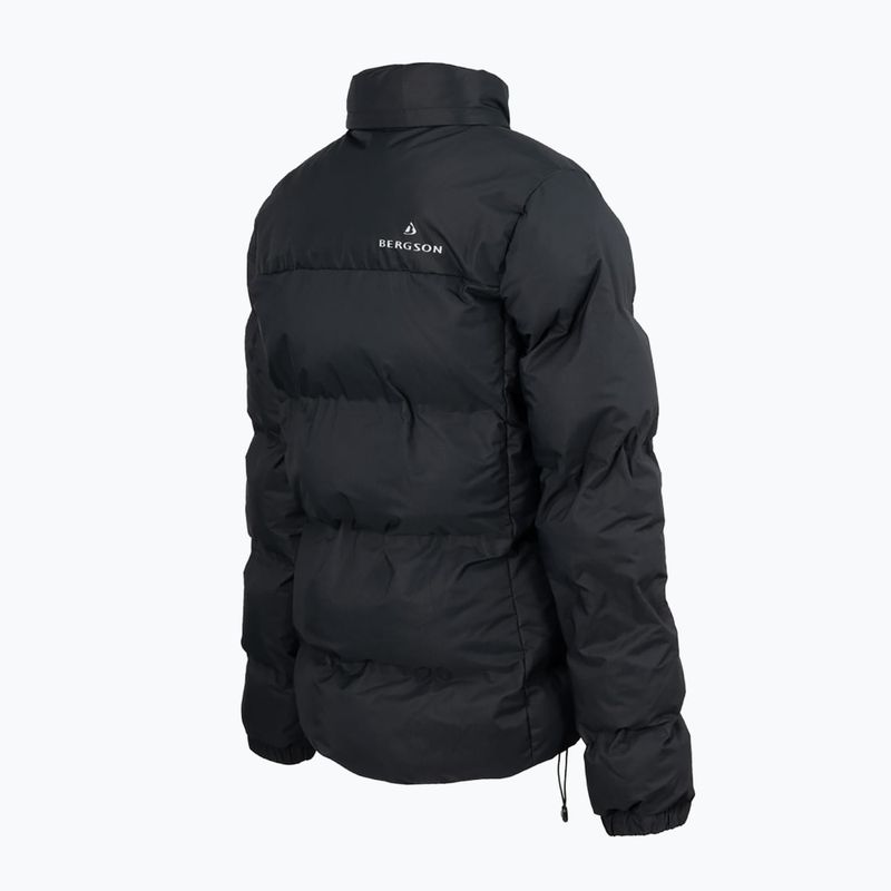 Kurtka ocieplana damska BERGSON Snowy Wolf Micro-Therm black 2