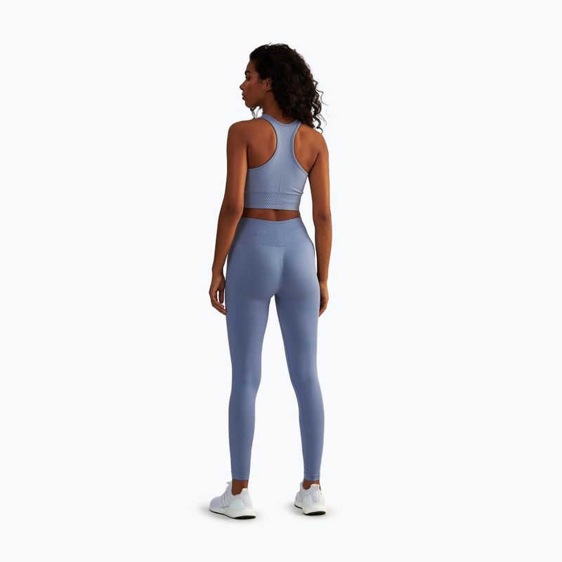 Top treningowy damski BeShaped Femme Force light blue 3