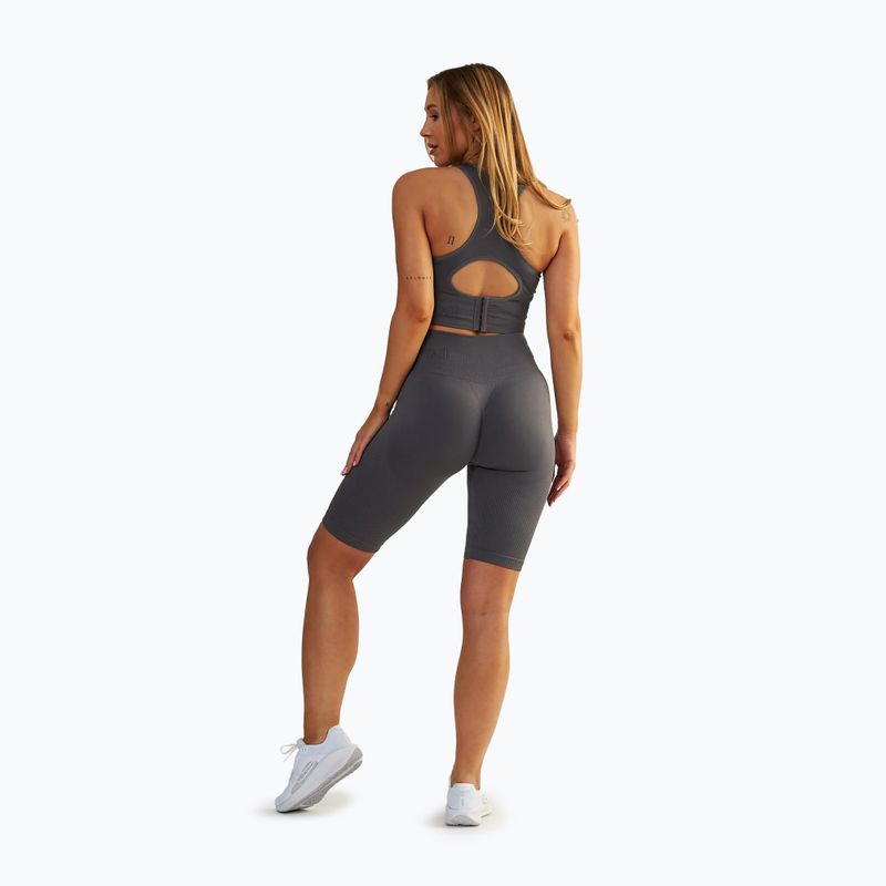 Spodenki treningowe damskie BeShaped Body Boost grey 3