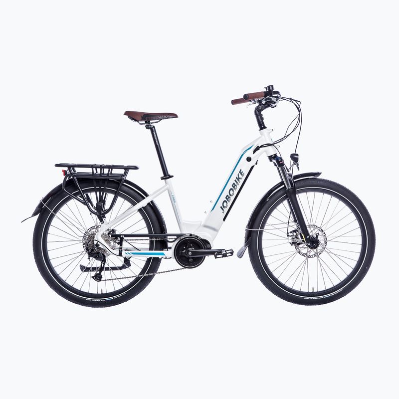 Rower elektryczny damski JOBOBIKE Linda 36V 14Ah 504Wh biały