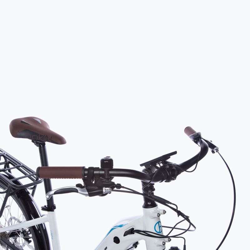 Rower elektryczny damski JOBOBIKE Linda 36V 14Ah 504Wh biały 3