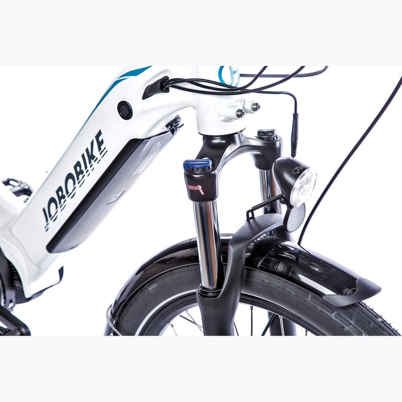Rower elektryczny damski JOBOBIKE Linda 36V 14Ah 504Wh biały 8