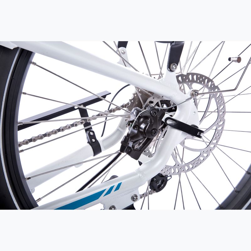 Rower elektryczny damski JOBOBIKE Linda 36V 14Ah 504Wh biały 17