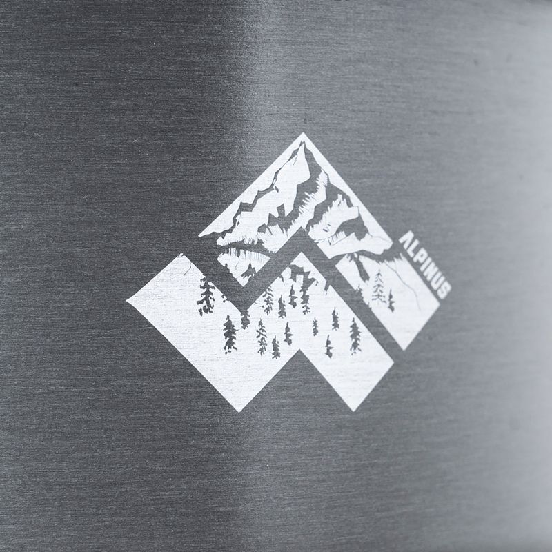 Menażka turystyczna Alpinus Valdes szary 5