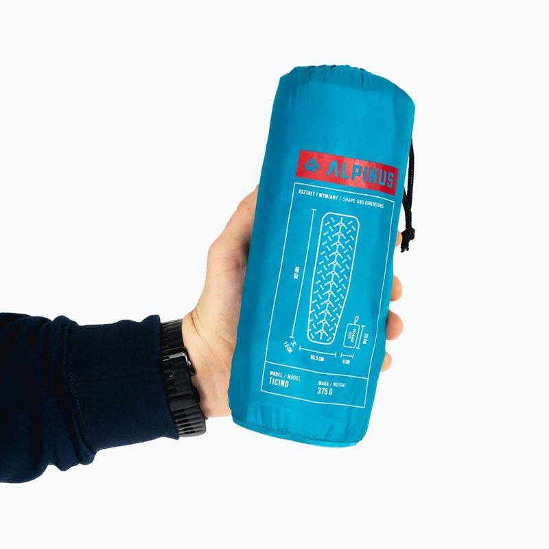 Mata dmuchana Alpinus Ticino niebieski 5