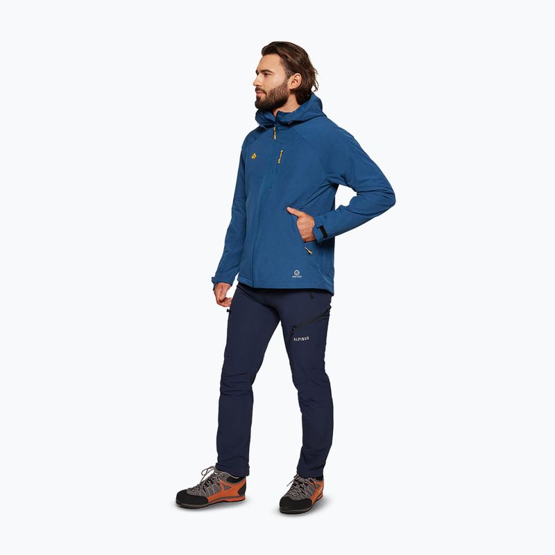Kurtka softshell męska Alpinus Lautaro granatowy 2