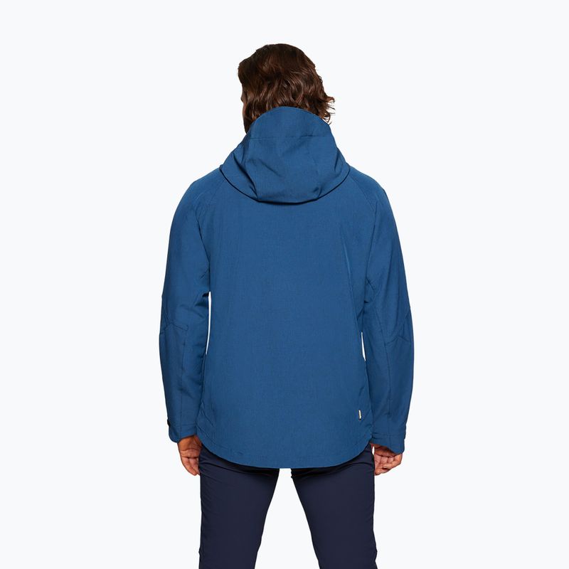 Kurtka softshell męska Alpinus Lautaro granatowy 3