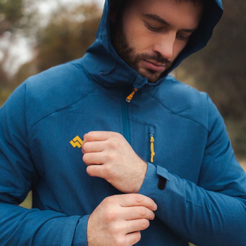 Kurtka softshell męska Alpinus Lautaro granatowy 7