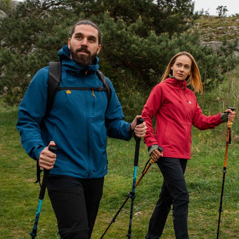 Kurtka softshell męska Alpinus Lautaro granatowy 8