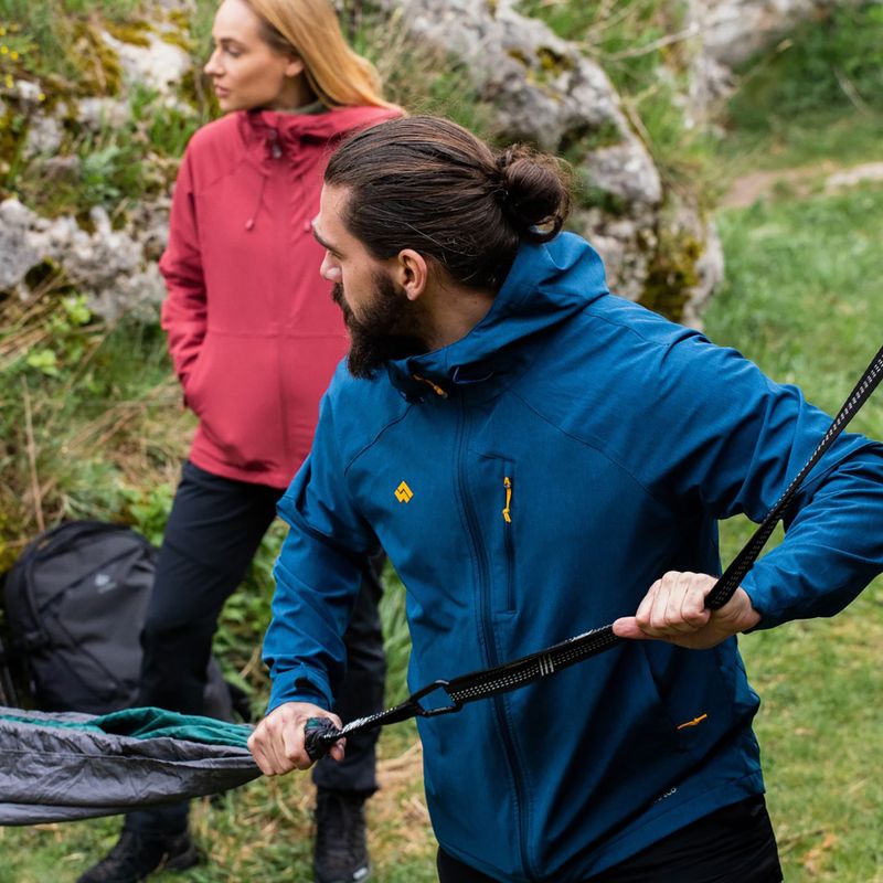 Kurtka softshell męska Alpinus Lautaro granatowy 9