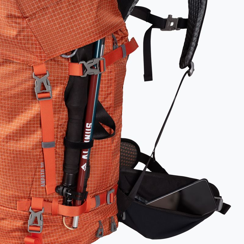 Plecak trekkingowy Alpinus Ampato 30 l ceglasty 4