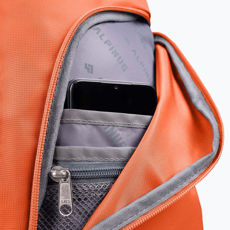Plecak turystyczny Alpinus Lecco 15 l  koralowy 9