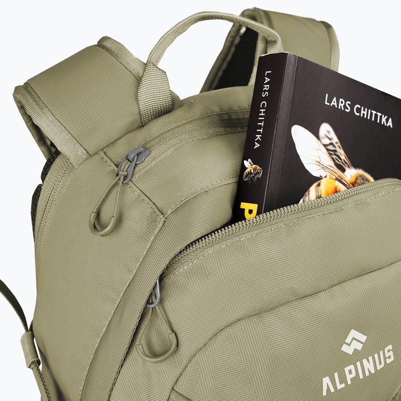 Plecak turystyczny Alpinus Lecco 25 l jasnozielony 7