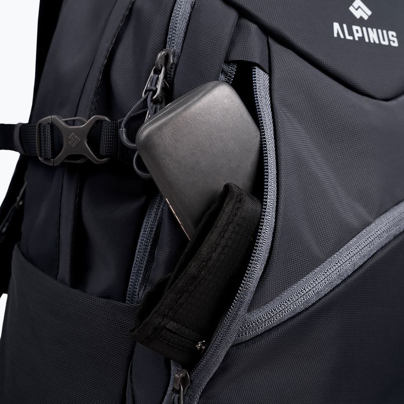 Plecak turystyczny Alpinus Lecco 30 l czarny 3