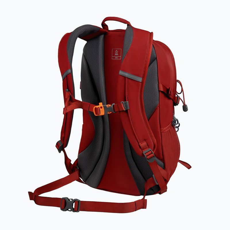 Plecak turystyczny Alpinus Teide 24 l black/red 2