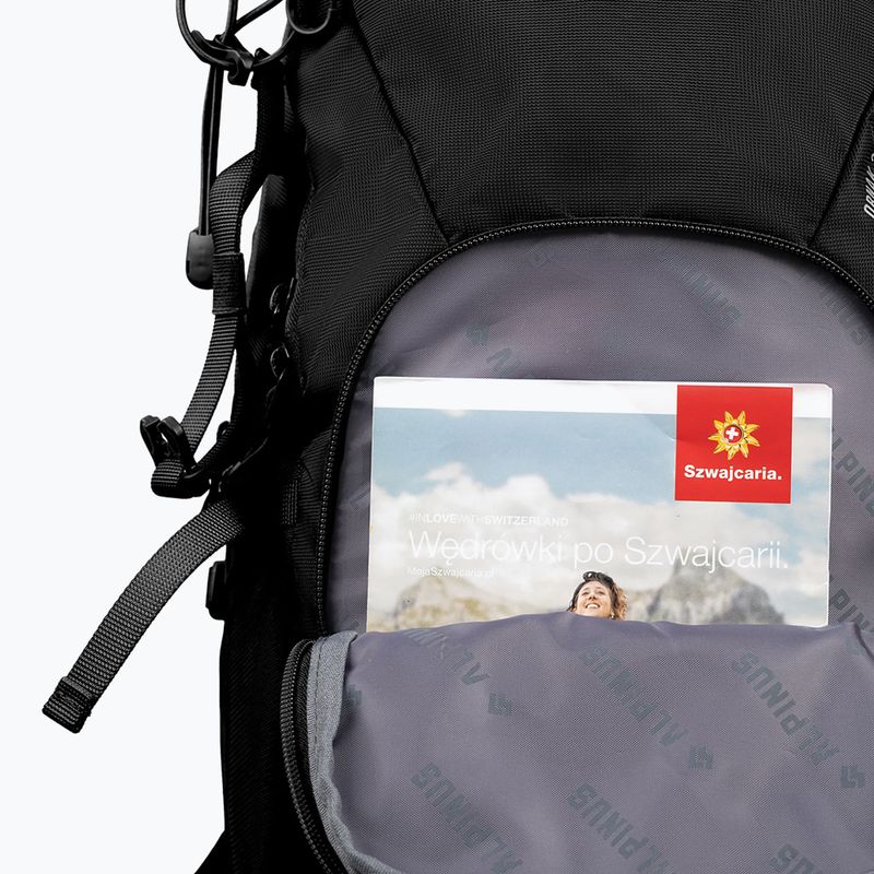 Plecak turystyczny Alpinus Ornak 30 l czarny 9