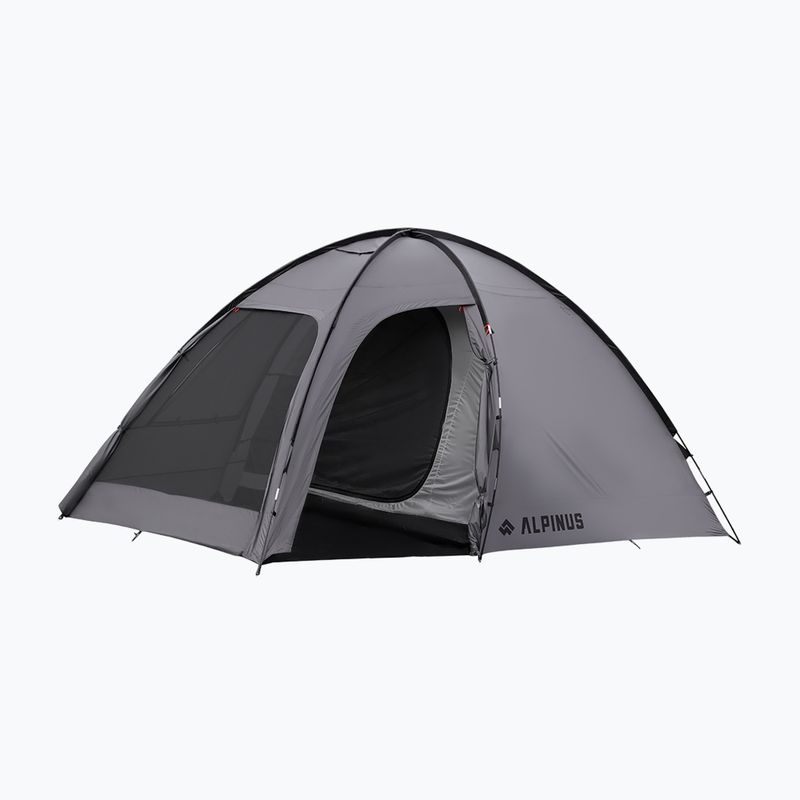 Namiot trekkingowy 4-osobowy Alpinus Sella 4 antracyt
