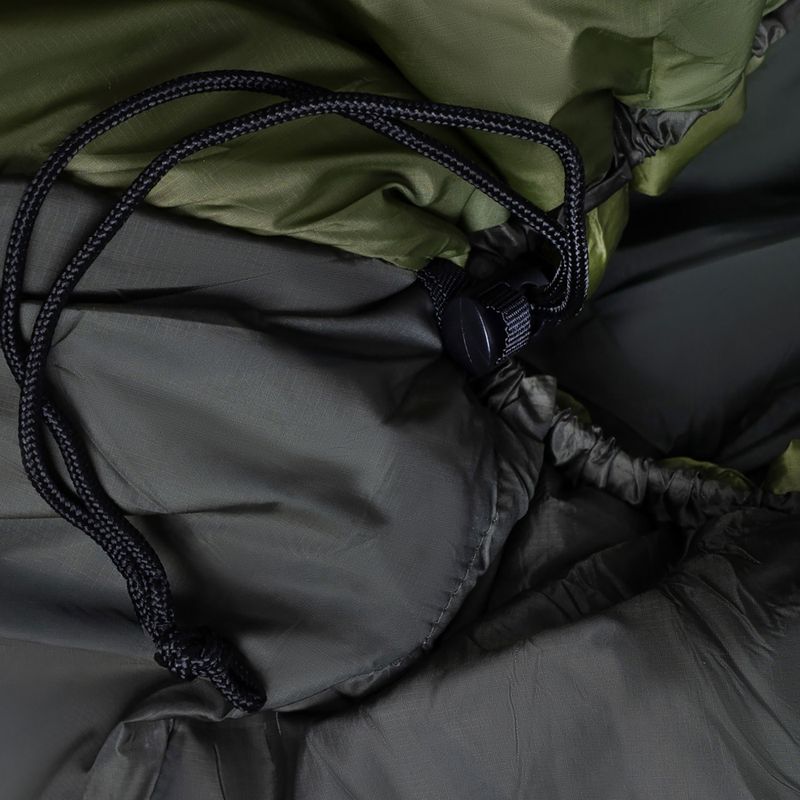 Śpiwór Alpinus Ultralight 1000 lewy zielony 3