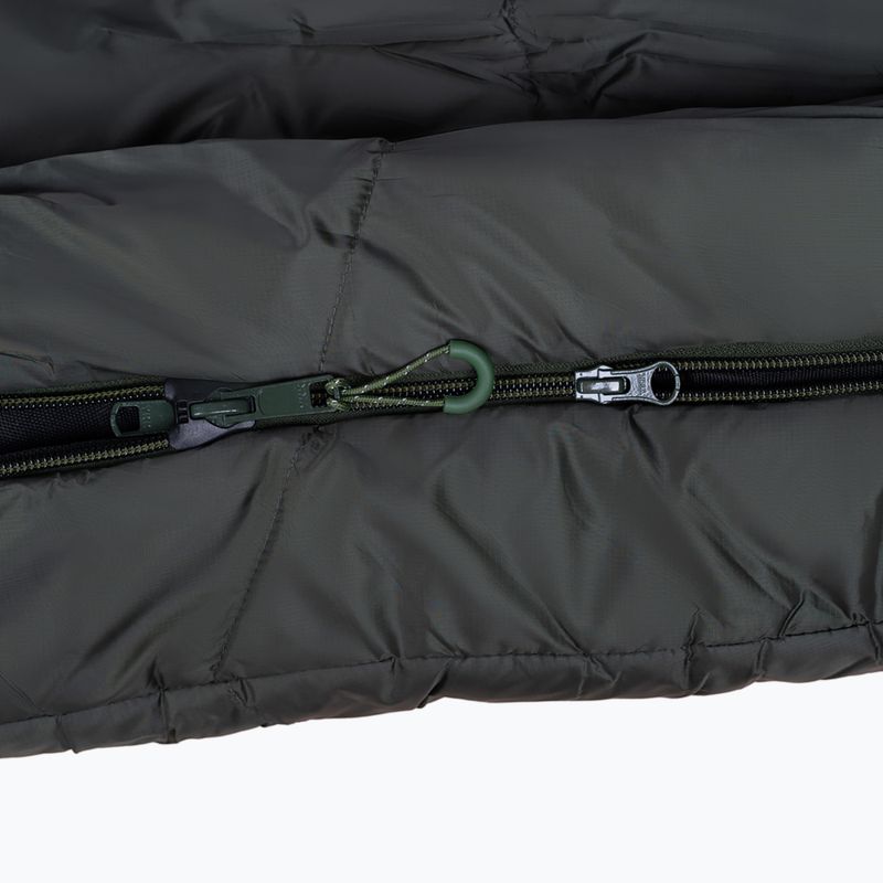 Śpiwór Alpinus Ultralight 1000 lewy zielony 4