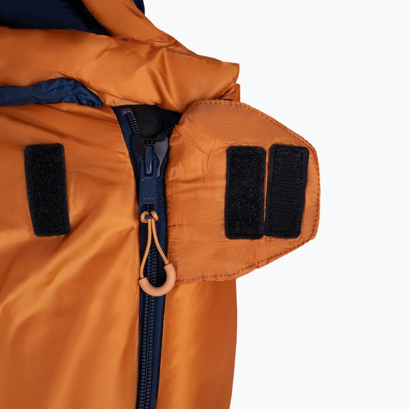 Śpiwór Alpinus Ultralight 850 lewy pomarańczowy/granatowy 3