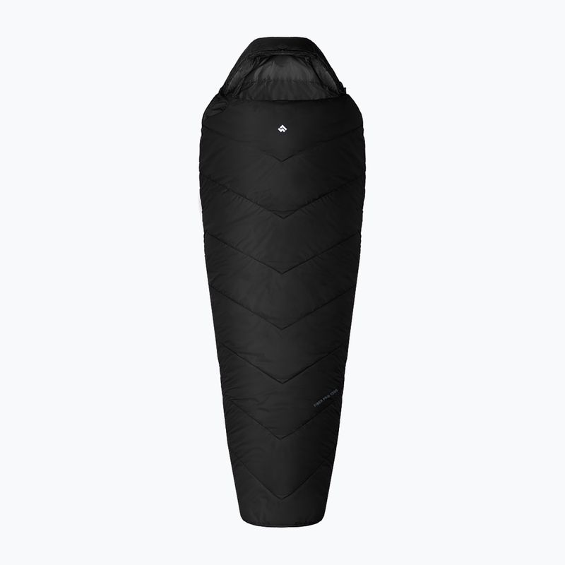 Śpiwór Alpinus Fiber Pro 1300 prawy antracyt