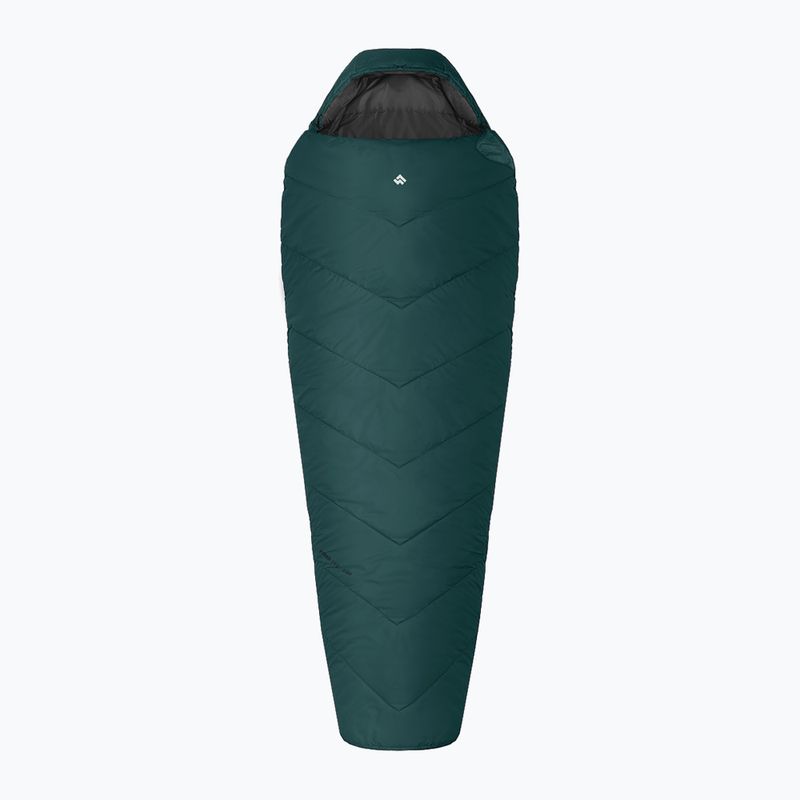 Śpiwór Alpinus Fiber Pro 800 lewy zielony