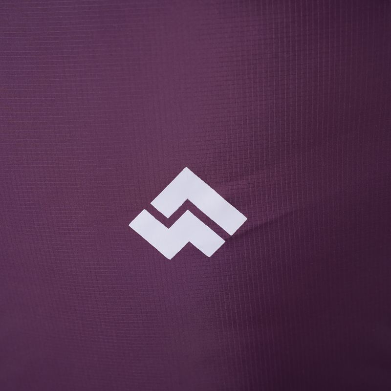 Śpiwór Alpinus Fiber Pro 1100 lewy burgundowy 7