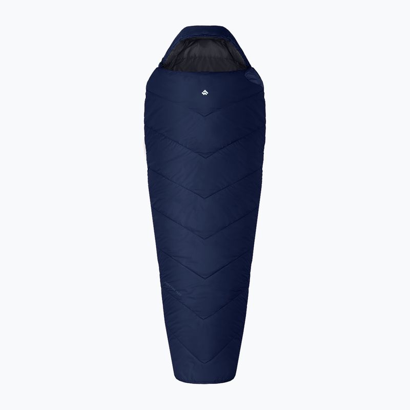Śpiwór Alpinus Fiber Pro 1500 lewy granatowy