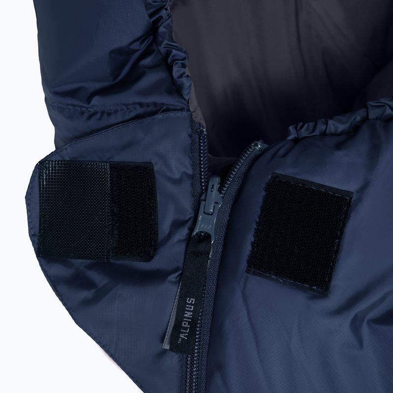 Śpiwór Alpinus Fiber Pro 1500 prawy granatowy 3