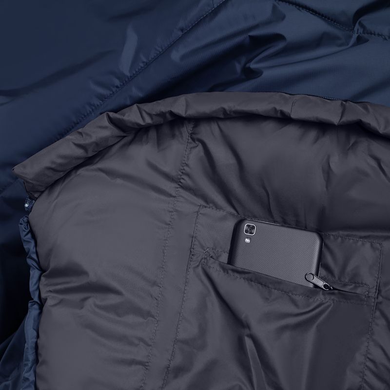 Śpiwór Alpinus Fiber Pro 1500 prawy granatowy 5