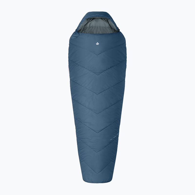 Śpiwór Alpinus Fiber Pro 1300 prawy szałwiowy