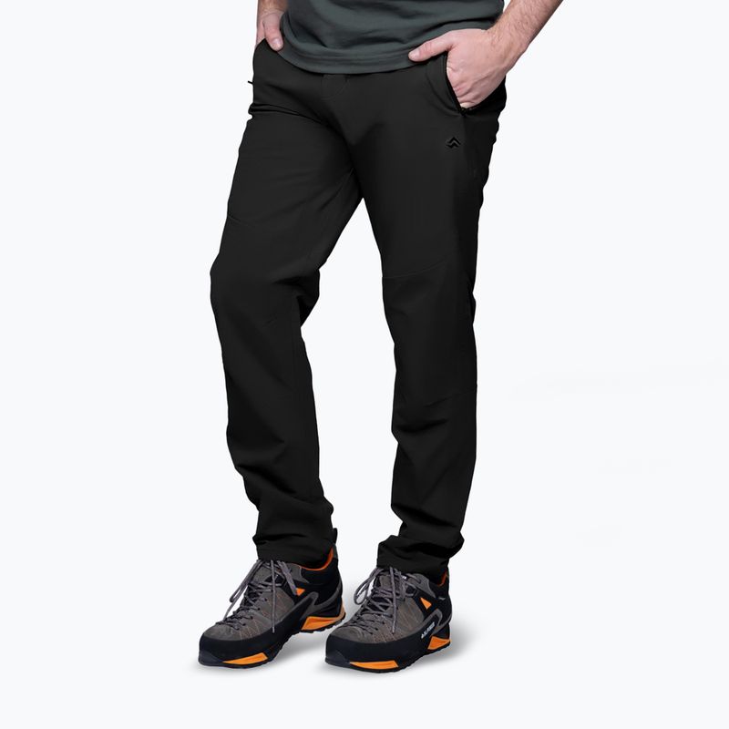 Spodnie trekkingowe Alpinus Vitorog czarny 3