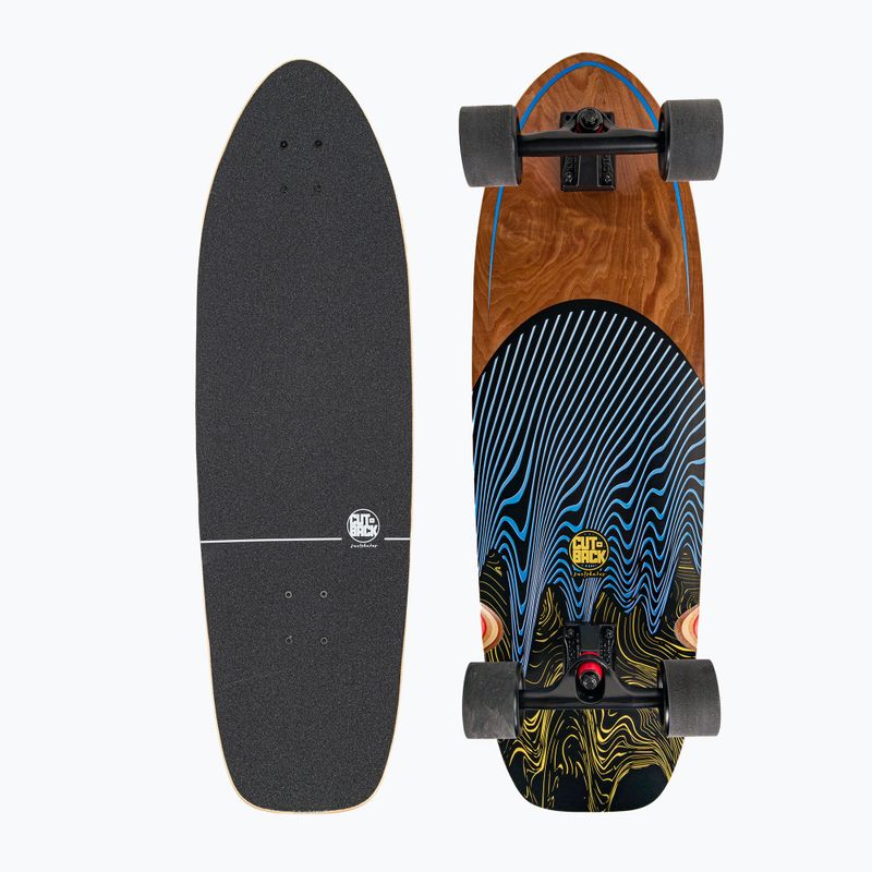 Deskorolka surfskate Cutback Dark Blue 34”