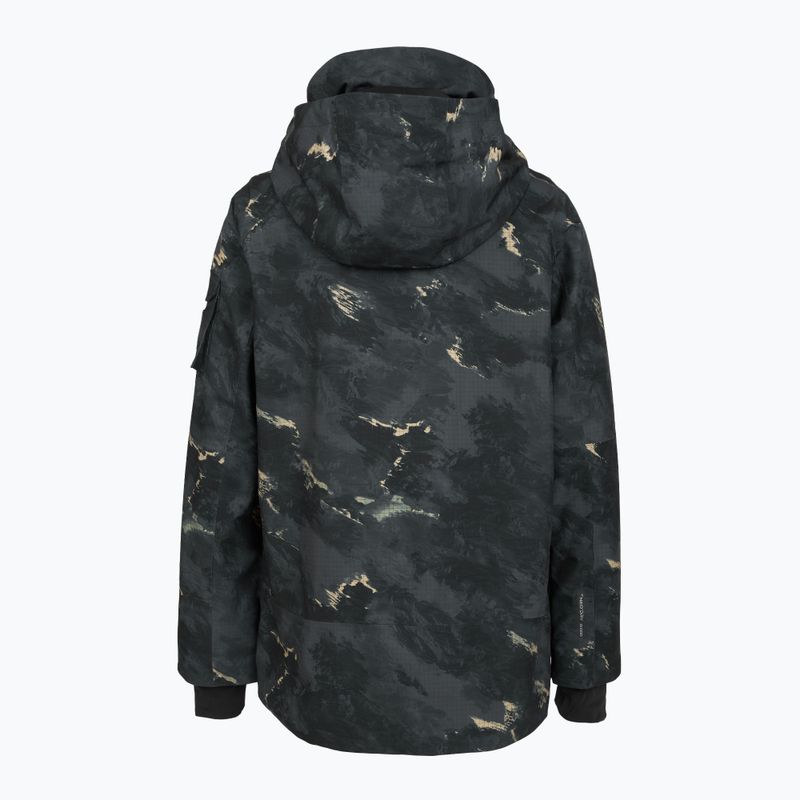 Kurtka snowboardowa męska 4F M509 multicolour allover 2