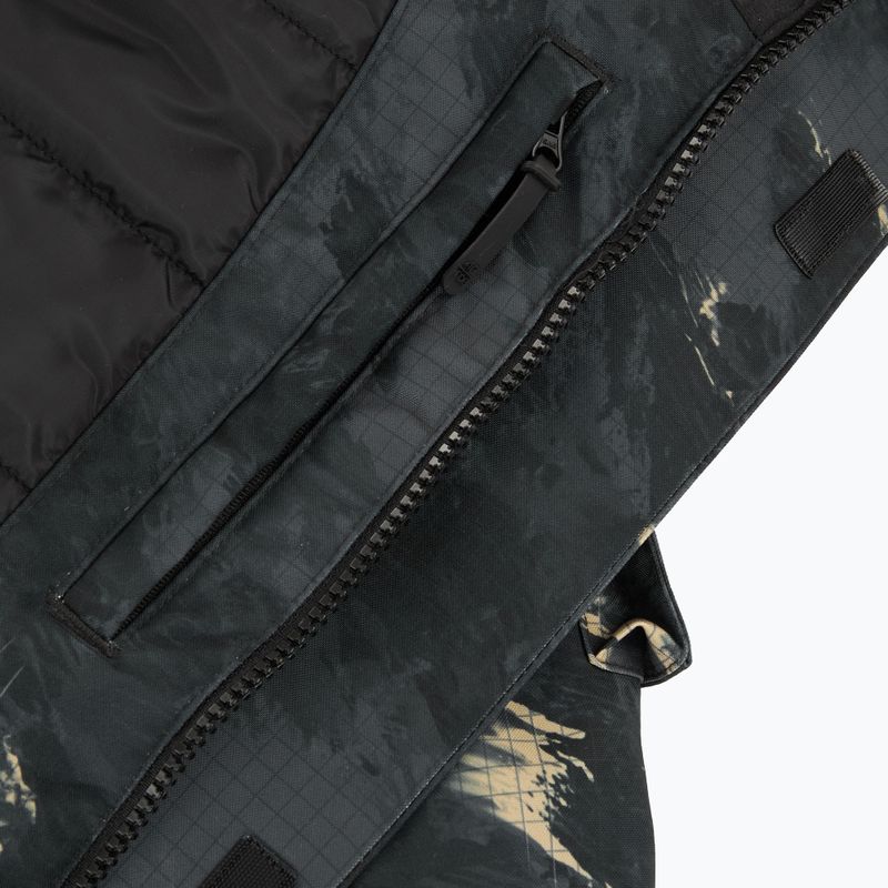 Kurtka snowboardowa męska 4F M509 multicolour allover 7