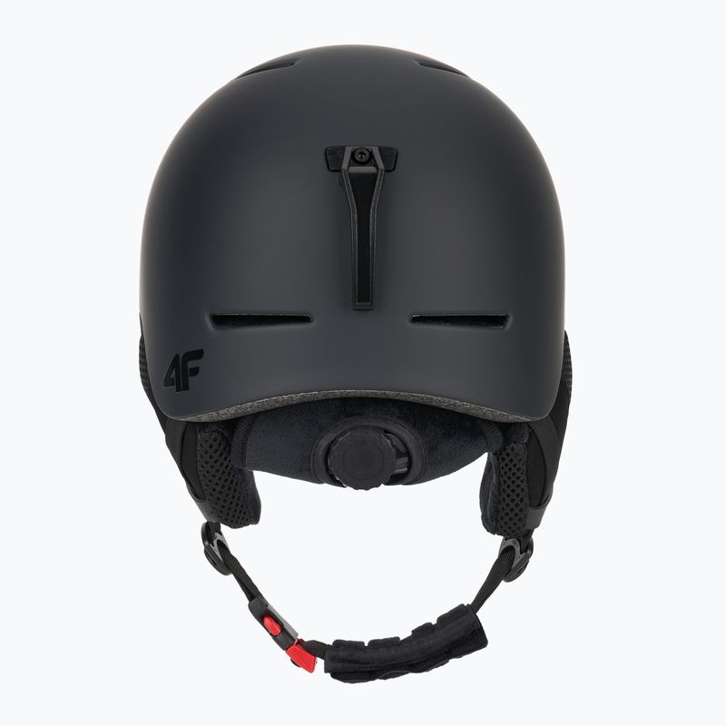 Kask narciarski 4F U074 deep black 4
