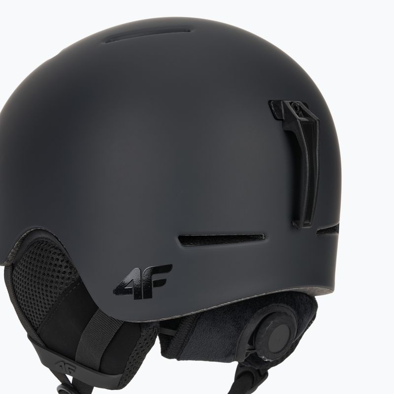 Kask narciarski 4F U074 deep black 7