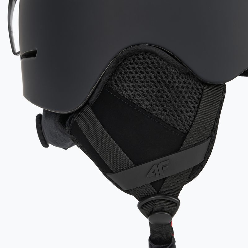 Kask narciarski 4F U074 deep black 8
