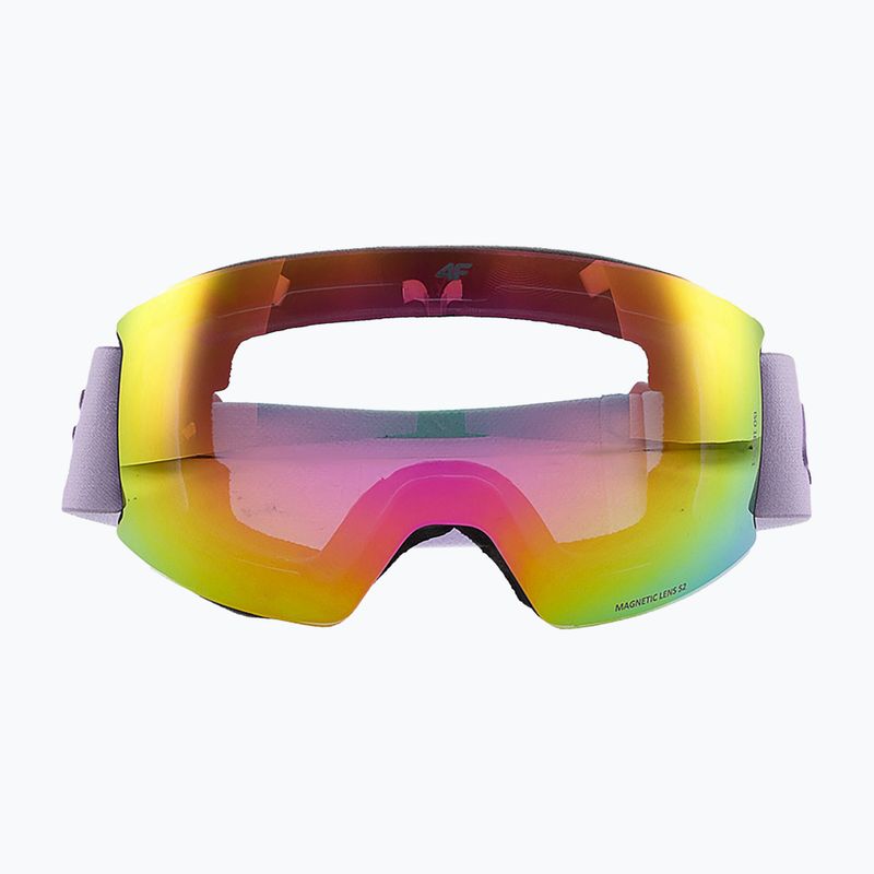 Gogle narciarskie 4F U044 violet/gradient smoke 2