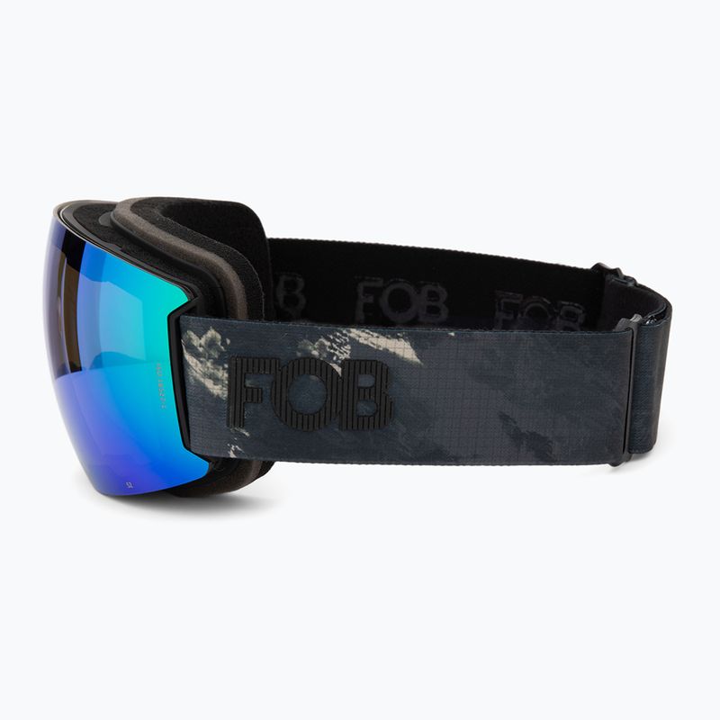 Gogle narciarskie 4F U047 multicolour allover/gradient smoke 4